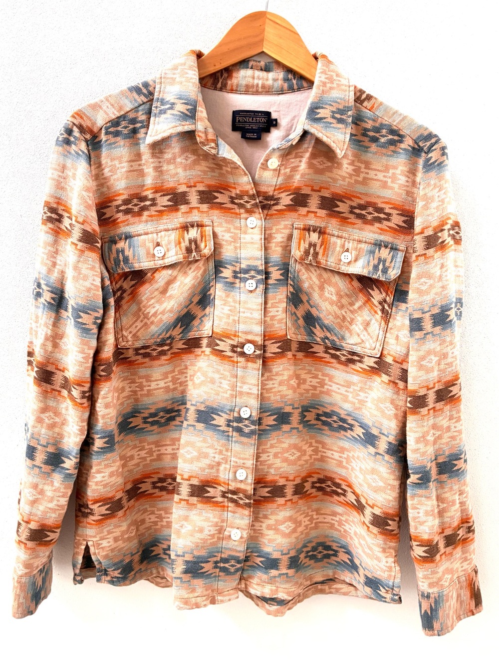 Pendleton Coastline Overshirt 100% Cotton (Sm) - Picture 2 of 11